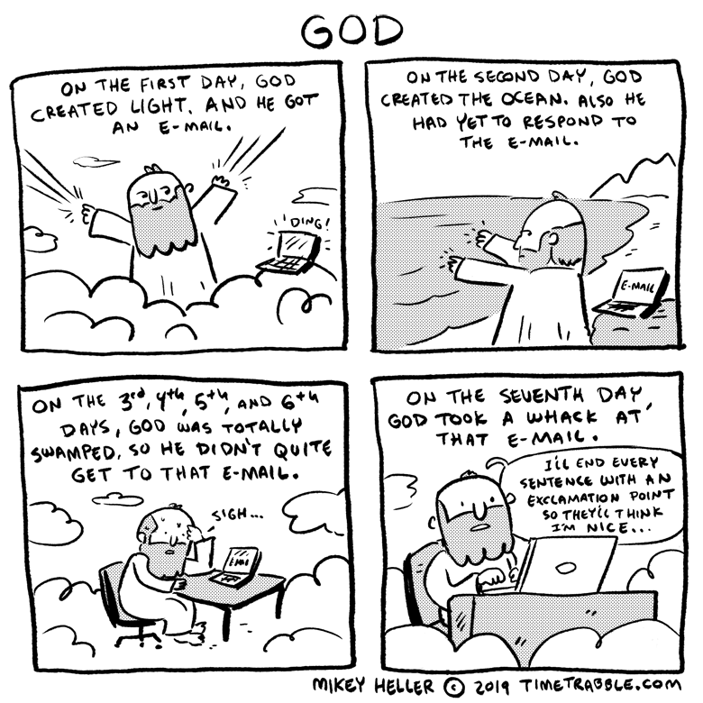 i drew a comic about God 