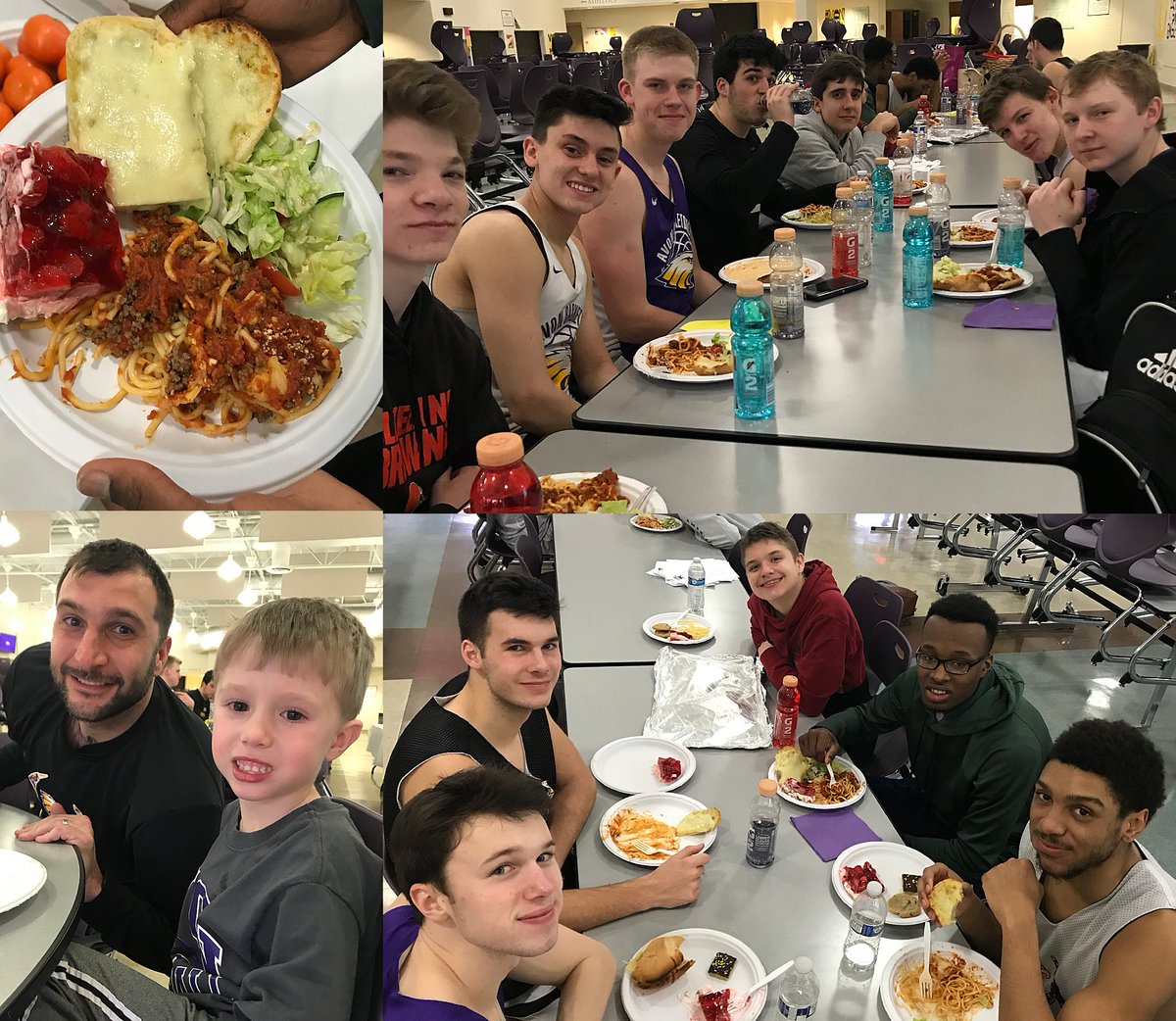 CarolynEmerine's tweet photo. ๐๐ Playoff WIN #2 last Saturday night ๐๐...Thanks to the Twice Baked Spaghetti dinner!!! ๐๐ Thank you to @KtorbyT & Sorrentos for your continued generous support of the Avon Boys Varsity Basketball team. ๐ฆ
๐๐ #beatelyria #avoneagles #futureavoneagle ๐ #surviveandadvance https://t.co/W3cpelGW6N