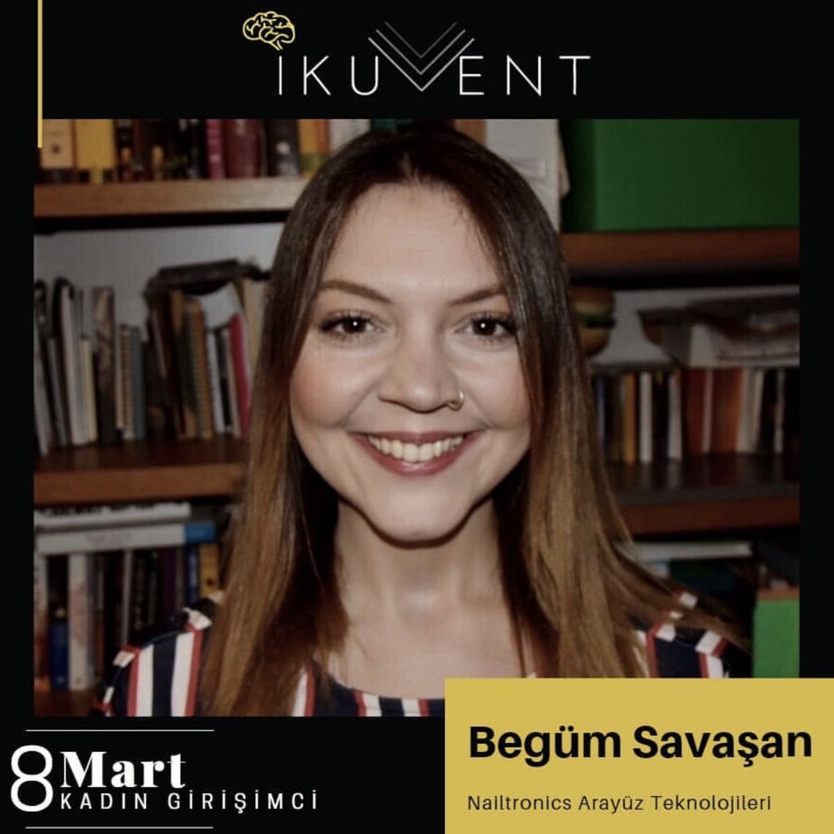 nailtronics's tweet photo. Kurucumuz @begumsavasan 8 Mart Dünya Emekçi Kadınlar Günü’nde İstanbul Kültür Üniversitesi @ikuvent kulubünün organize ettiği konferansta deneyimlerini paylaşacak. 🤖 Erkek egemen teknogirişim dünyasında kadın olmak gibi konulardaki tüm sorularınız için bekleriz! https://t.co/uMXdIRYo9r