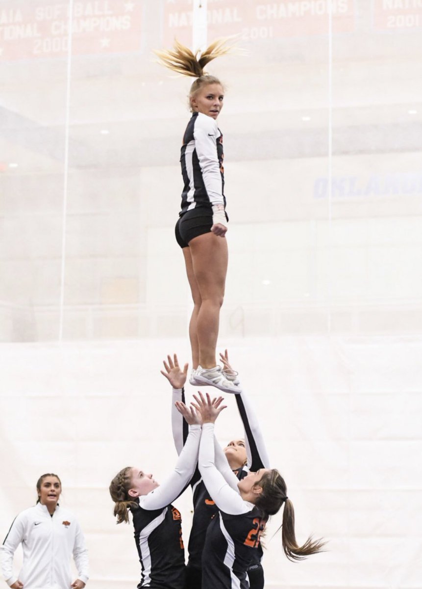Spinning into the week wjth <a href="/OSUStuntTeam/">Oklahoma State STUNT</a> #STUNTthesport Photo Credit: Shannon Rowell 🙌🏼
