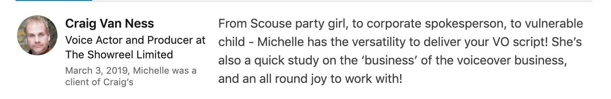 Michelle O'Callaghan tweet media