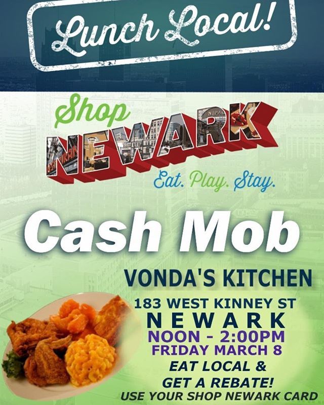 ShopNewark's tweet photo. This Friday! Save the date! #shopnewark #lunchmob #vondas https://t.co/bSACXKs7cN https://t.co/NeI4026kFH