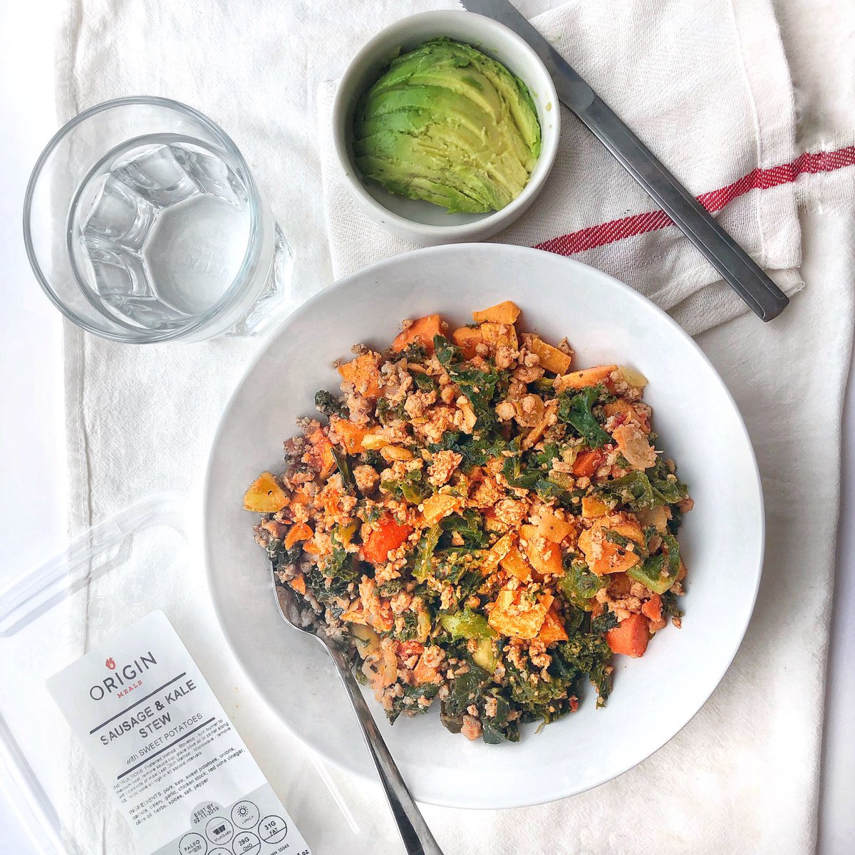 If we stare at this long enough, perhaps it will teleport itself onto our kitchen tables.⁣
⁣
This CAN be a reality and you can have a stress-free week in the kitchen. Our new menu is up with new favorites and flavors. Discover it at our link in bio.⁣
⁣
#motivationmonday #nom