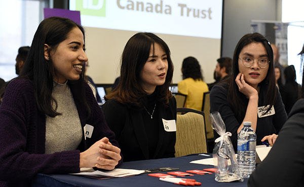 BVC_Chiu's tweet photo. Financial Services students practiced their handshakes and how to make a good first impression during this speed networking event with financial professionals on Friday. Dressed for success, they were able to genuinely connect. Great job everyone! #CSBProud https://t.co/LZrcueaWzN