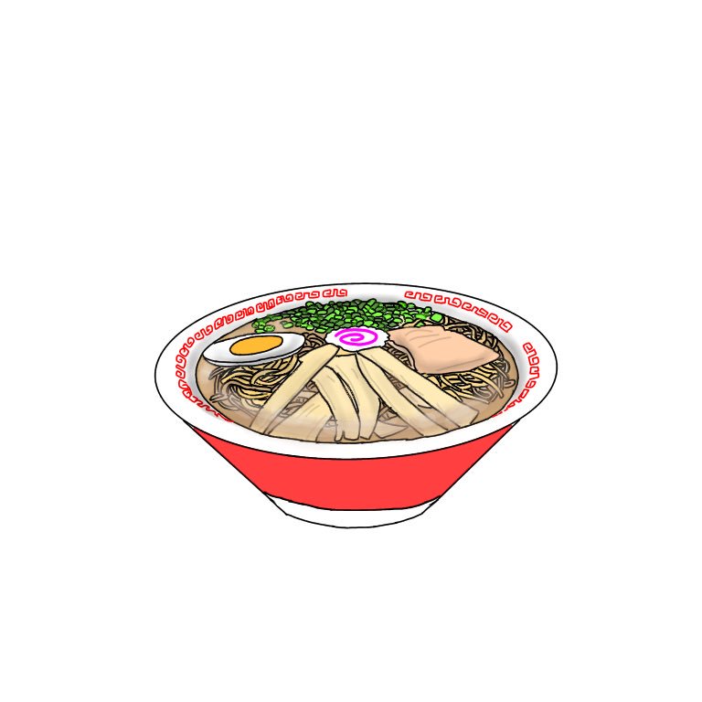 Yahuso５ 醤油ラーメン イラスト Illustration Ibispaint ラーメン T Co Vhkwzwcqek Twitter