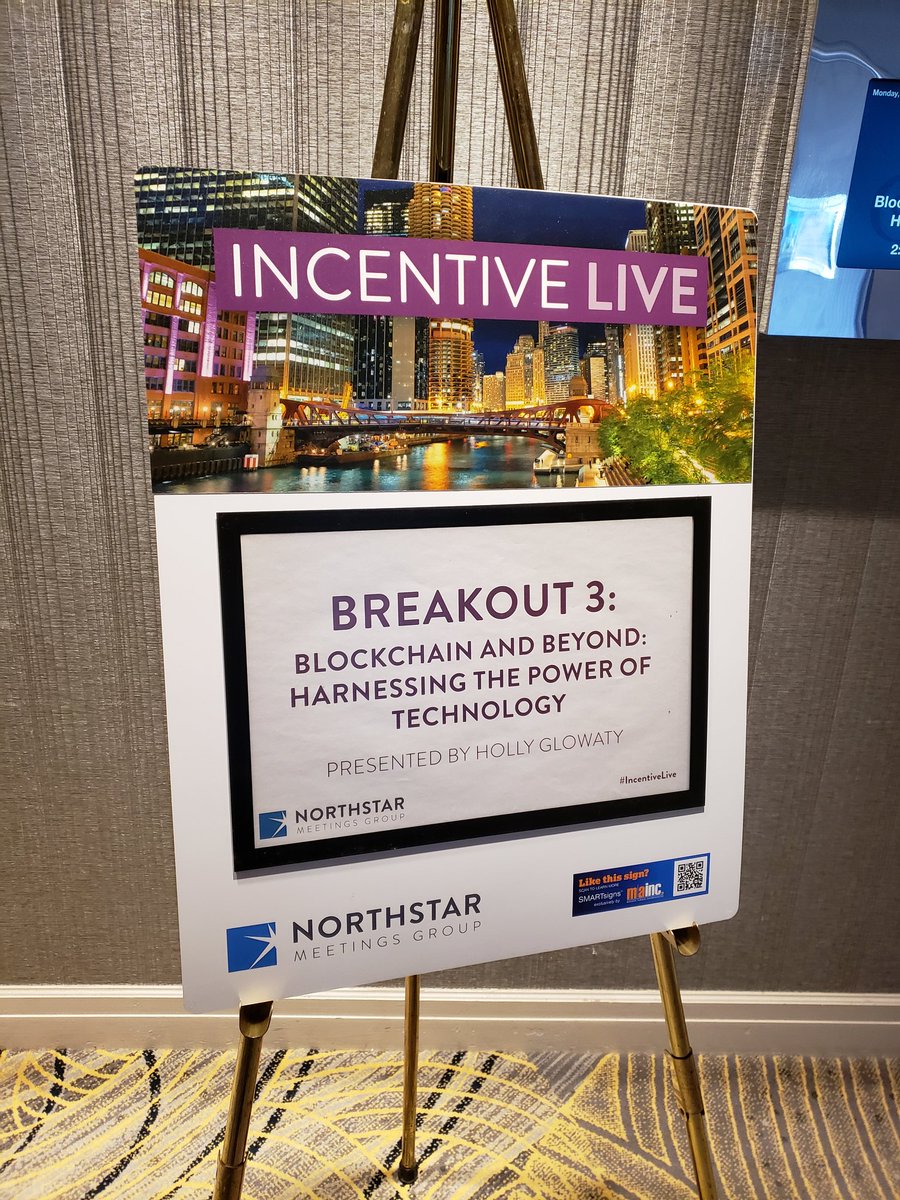 khconnection's tweet photo. Are you attending #incentiveLIVE? Come join Holly in breakout 3 to talk #Blockchain and #fintech for the #Incentive industry! https://t.co/8kbuL8DavF
