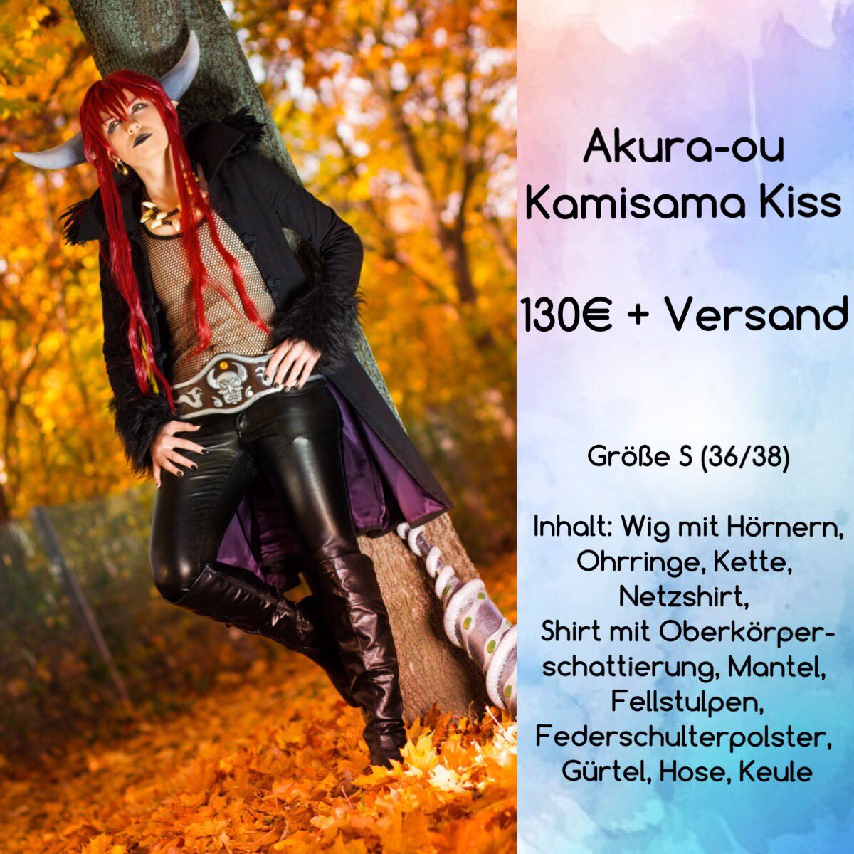 Polsterkatz's tweet photo. Die LBM rückt näher und ihr braucht noch ein Cos? 
Ich hab da was anzubieten 😏

Stoff, Mangas, Merch und Schmuck gibts auch~

Hier geht‘s zum neuen ⬇️ Verkaufsthread ⬇️
Ich würde mich sehr über RTs freuen 💕

Abholung in Radebeul möglich.

#cosplay #sale #verkauf https://t.co/Cqeu0HA6A5