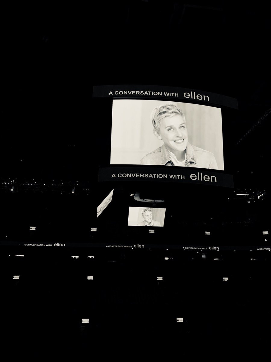 JenLRPhoto's tweet photo. @TheEllenShow Thanks so much for coming to #Toronto and sharing your story!. πππ¨π¦ #canadianpride π³οΈβπ#conversationwithEllen #scotiabankarena https://t.co/aW7wlJSnmh