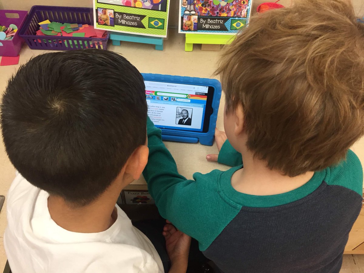 We are loving our SOLE world changers research project! I love seeing their passion and enthusiasm. #Kindergarten @EpicKidsBooks #GoogleEDU