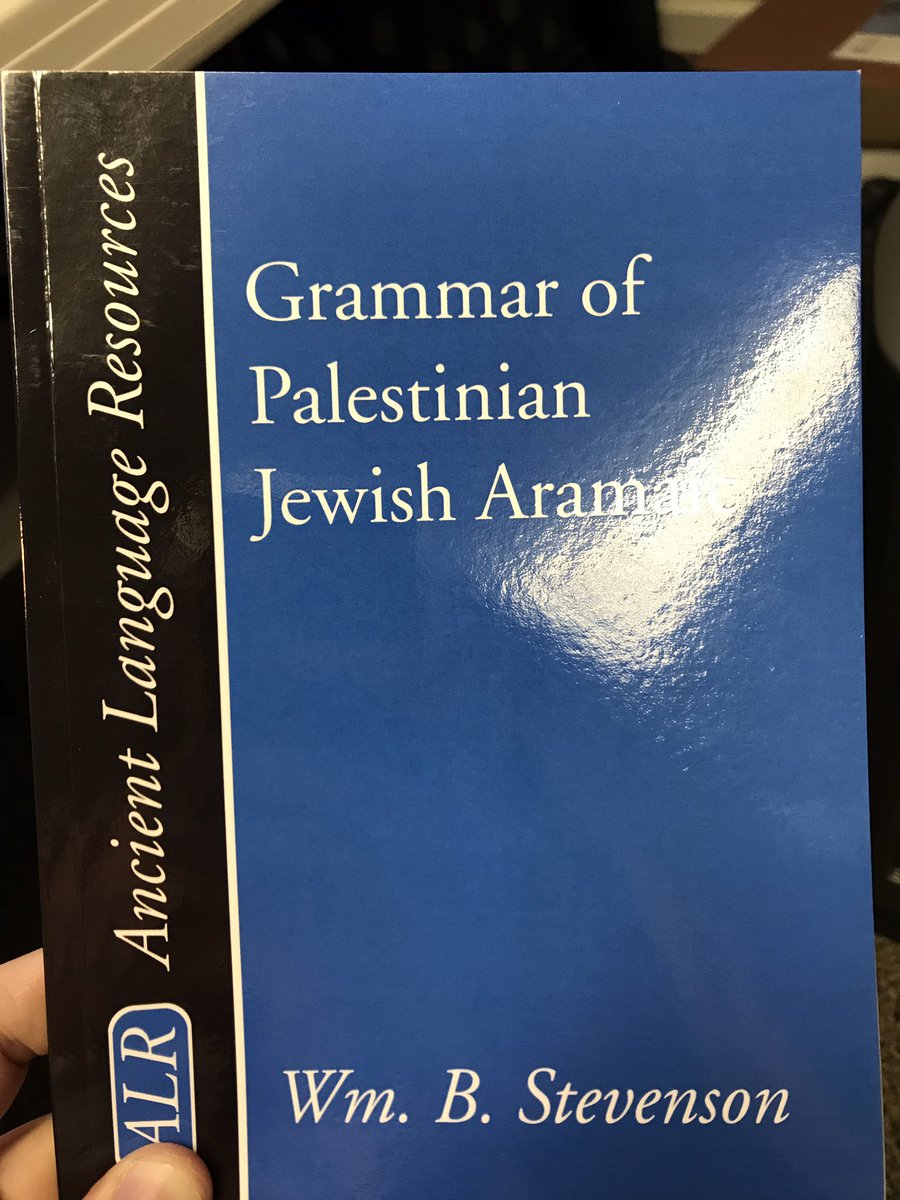 drjohnmeade's tweet image. Dusting off this guy in preparation for OT #textualcriticism @PhoenixSeminary for Wednesday’s reading of the Aramaic Targums in dialogue with Masoretic Text and #Septuagint. Samples out of Job, Genesis, and Song of Songs.