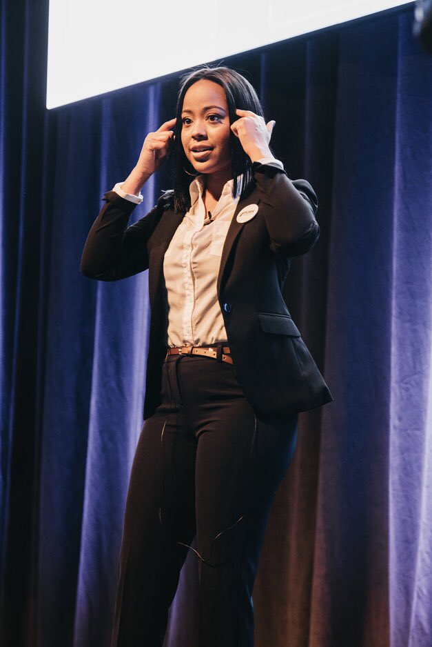 iamjasmynwright's tweet photo. Humble in my heels,
Stylish in my sneaks,
Passionate in my purpose,
Strong when I speak.
#PushThrough #JasmynWright #GETCA2019 ๐จ๐ฆ https://t.co/Ge8KUaPHna
