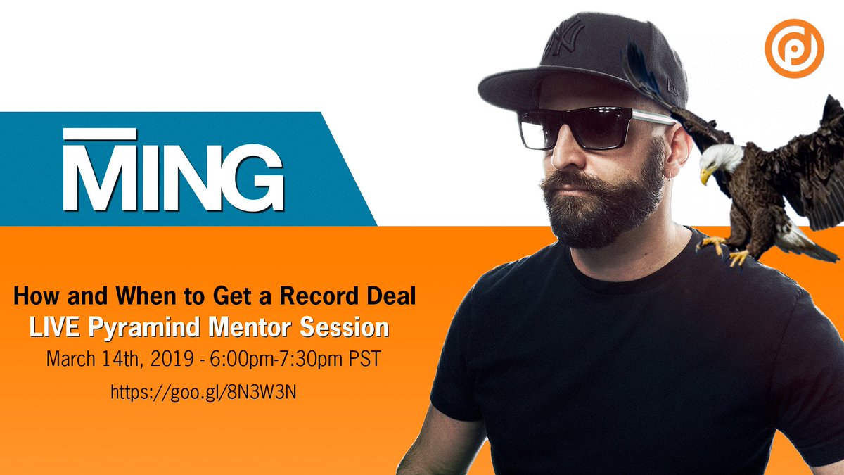 Pyramind's tweet photo. You've worked hard to get your track ready to send out into the world, but...now what?
Join #Grammy Nominated #Pyramind Mentor @MingsMusic for a seminar talking you through his process for turning your music into money!
RSVP at the link below:
https://t.co/ZP3h5uKiVP https://t.co/wJ8x96QSR5