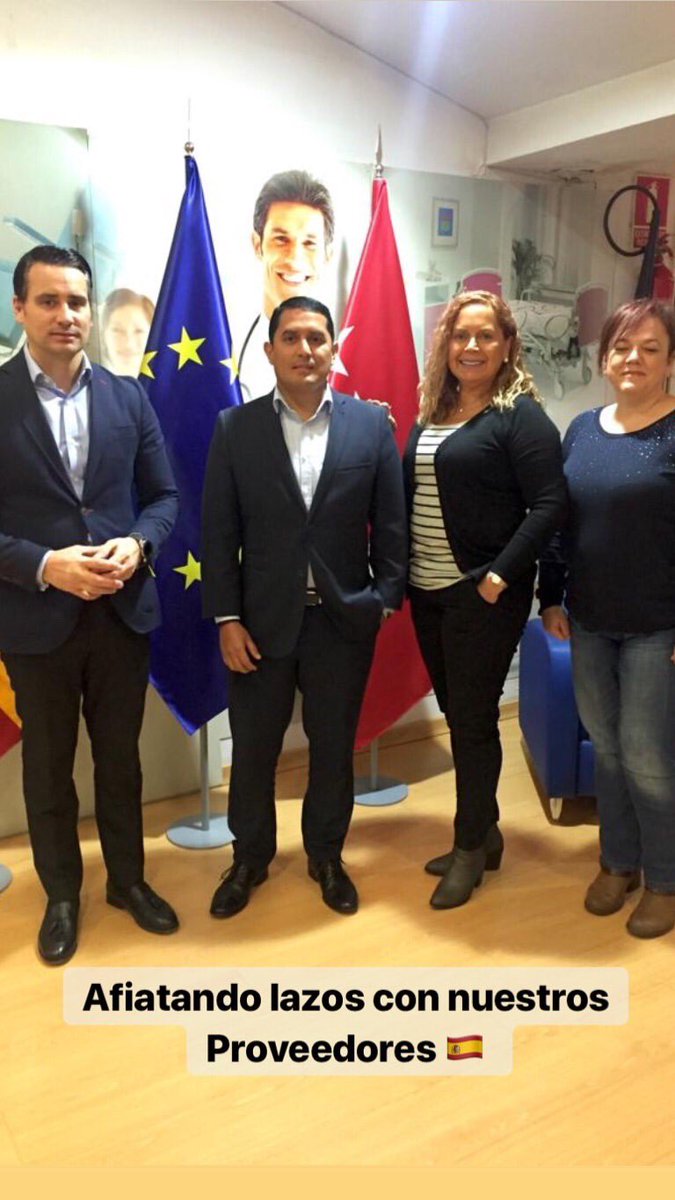 ViveMejorCL's tweet photo. ☝🏻Para nosotros siempre es importante la comunicación y cercanía con nuestros proveedores! 🌍 .
#vivemejor #españa🇪🇸 #valencia #winncareespaña #medicaliberica https://t.co/SBV0fDyLtS