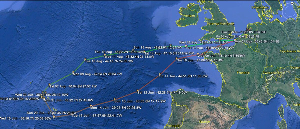 ➜ zeilmaatje.nl/zeilforum/vert… 
Planning zeiltocht Zeeland Azoren
#zeilen #azoren #vertrekkers #watersport