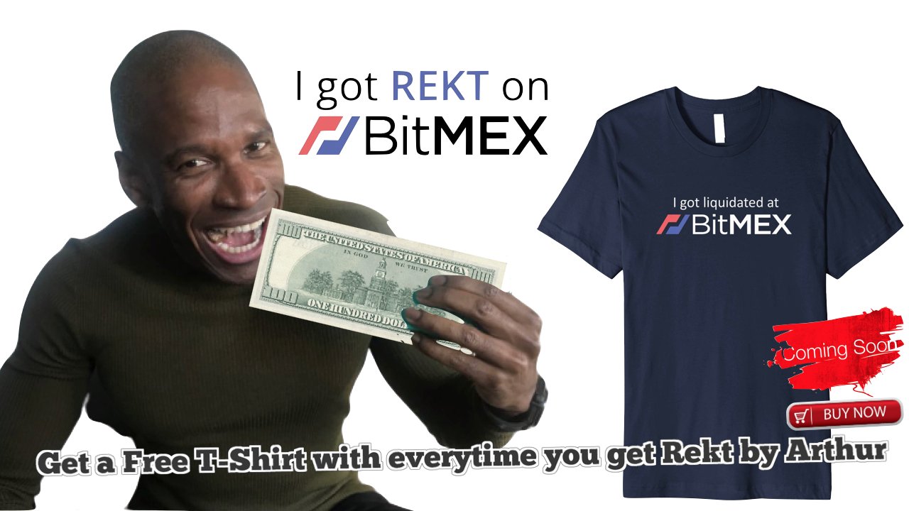 Got Liquidated At Bitmex T-Shirt Got Liquidated At Bitmex T-Shirt