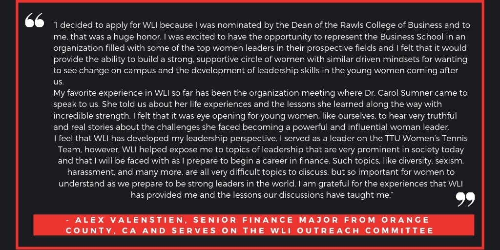 Alex Valenstein #WhyIJoinedWLI