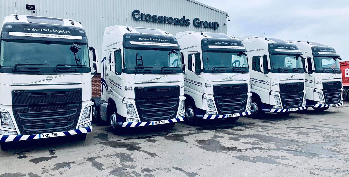 HumberPorts's tweet photo. As part of our ongoing fleet expansion we are pleased to add an additional 10 x Volvo to our fleet this month. https://t.co/SDOj3Lduy5