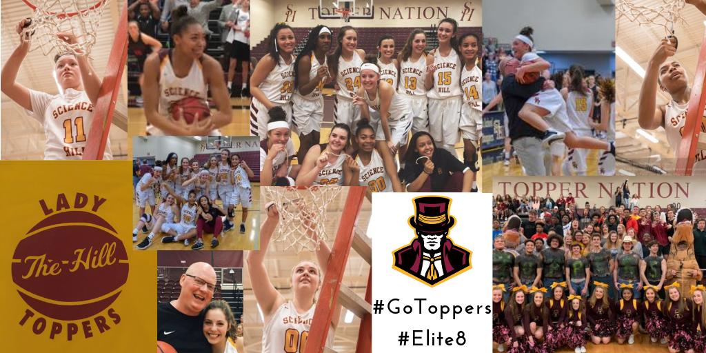 ScienceHill_JCS's tweet photo. The @shhsbballgirls play in the @tssaa Class AAA State Girls' Basketball Tournament in Murfreesboro on Thursday at 12:30 EST. #Elite8 #TopperPride #WeAreScienceHill https://t.co/H3nJEYj9dZ