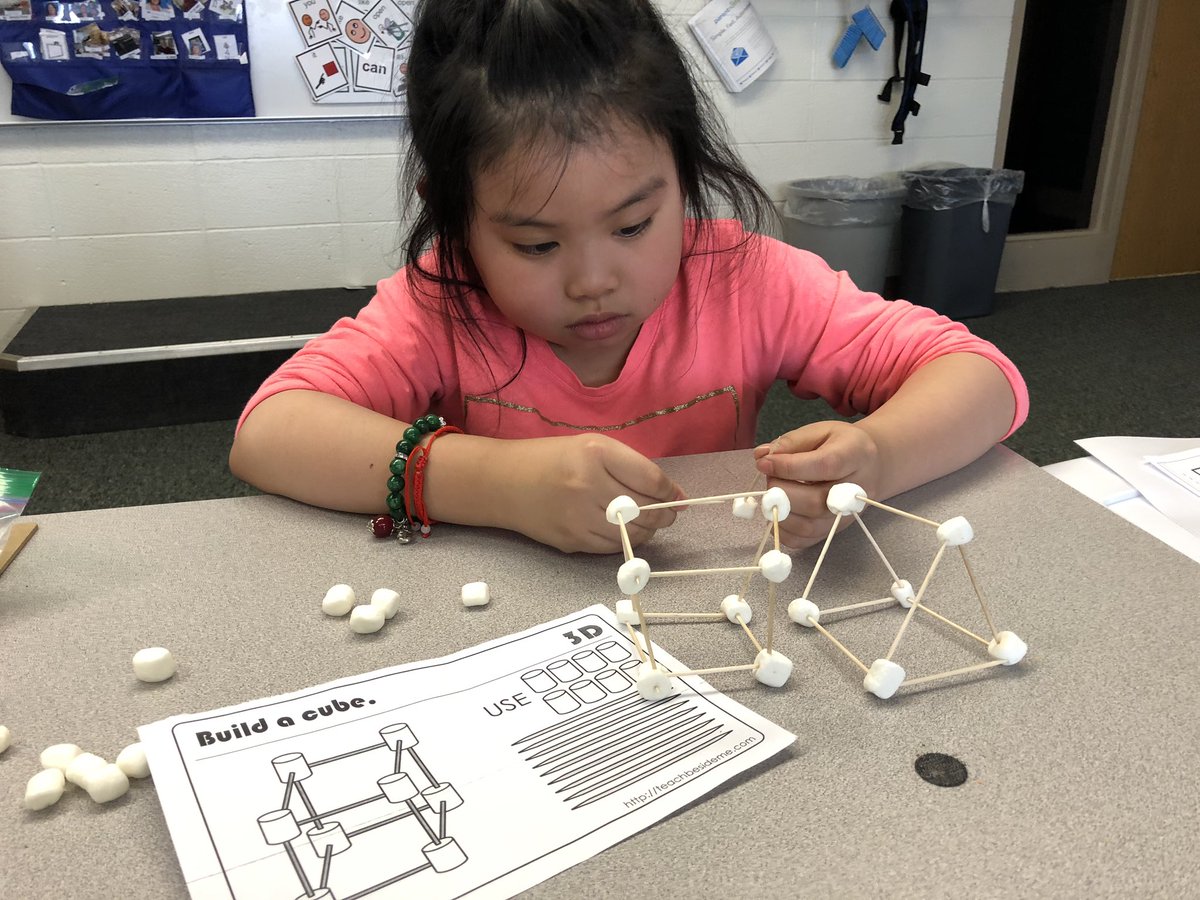 3-D shapes. Thank You Ms. Culver for fun Math activity! <a href="/SimondSuperstar/">Simonds Superstars |The Lamphere Schools</a> <a href="/teachculver/">Sue Culver</a> #WeAreLamphere