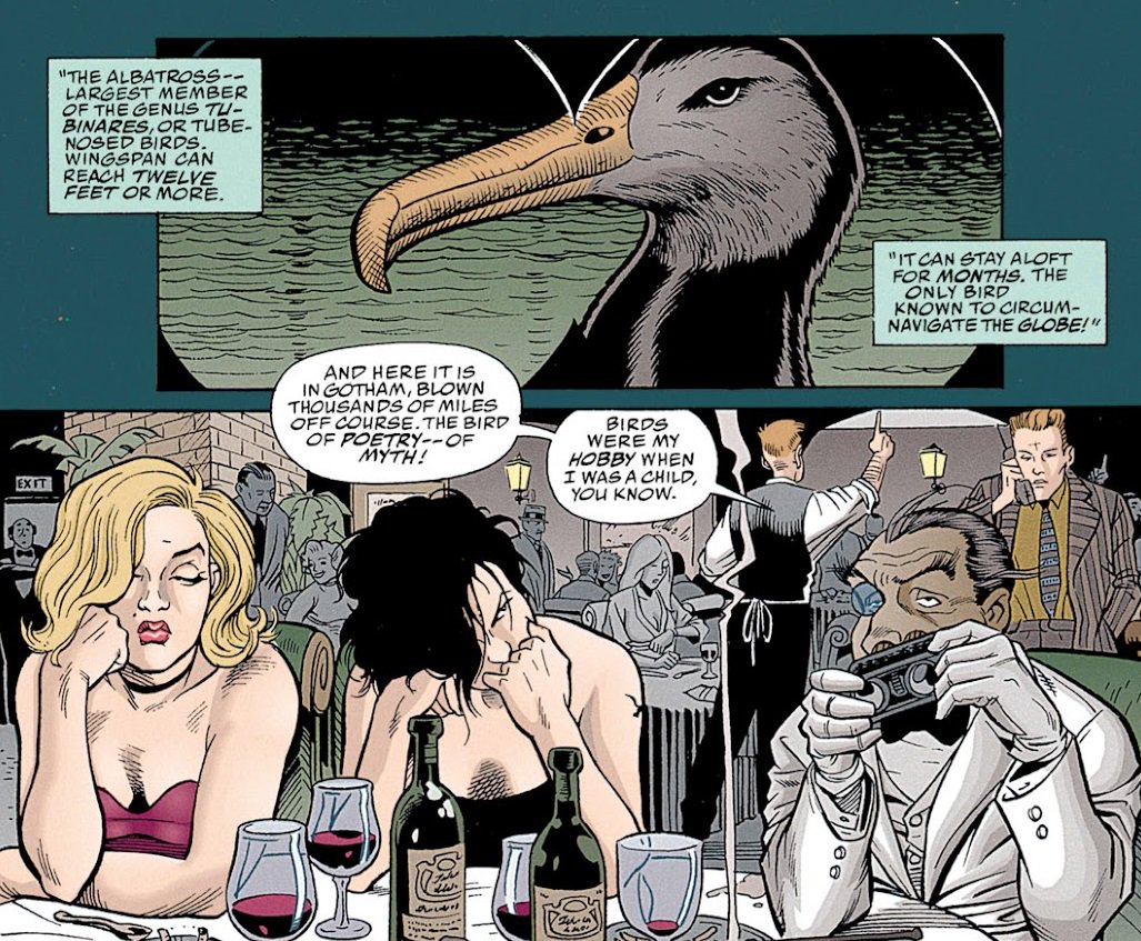 'Wouldn't you mind to show more interest when I talk about birds? 
Or at least fake it " ~