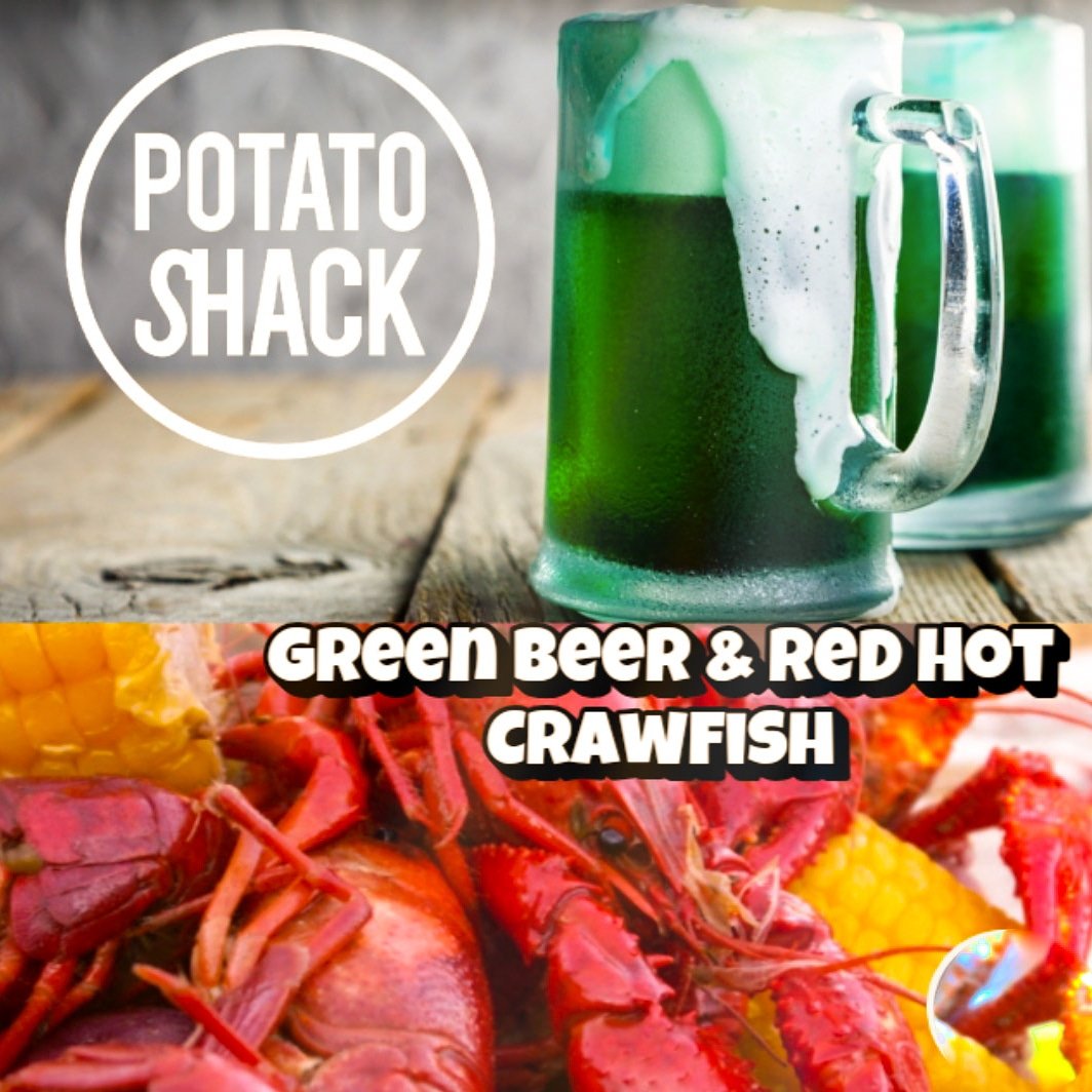 Its the FINAL COUNTDOWN to our annual ST. PATTY'S Day☘🍻☘ blowout featuring 👉 <a href="/SaintArnold/">Saint Arnold Brewing Company</a>  #irishyouwerebeer #luckycharms #luckoftheirish #kissmeimirish #stpatricksday #luckoftheirish #weargreenorgetpinched #crawfish #irishpotatoes #SHSU #huntsvilletx