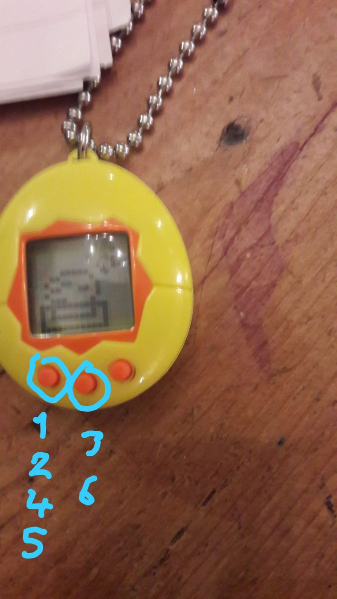 My sister left her tamagotchi at home this weekend and witnessing her trying to explain to my Mum how to keep it alive is really livening up the family WhatsApp.