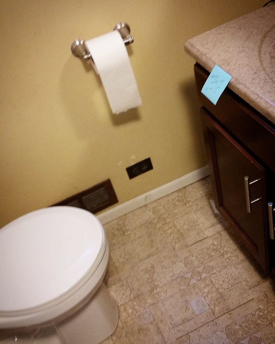 When Mom knows exactly where dad will be after work

#marriage #MarriageTip #daddyworkshard #WhereHeDecompresses #noquestionsasked #changethelaundry #postit