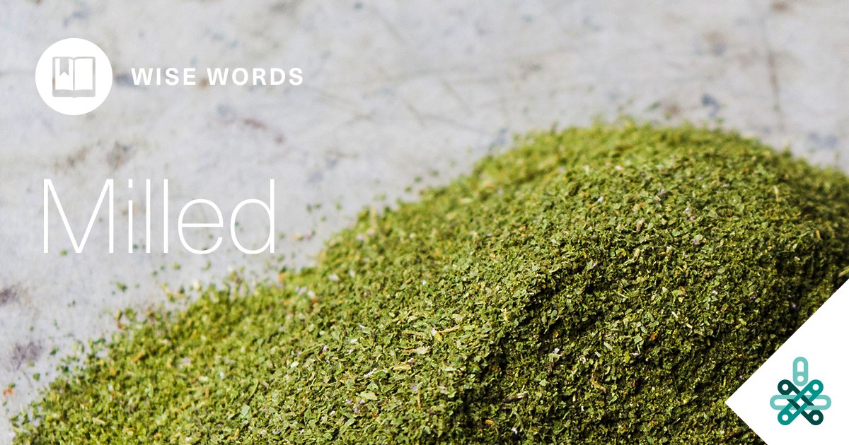 #Milled #cannabis is when the dried #flower has been ground into smaller pieces before being packaged and sold. This makes it suitable for instant use, without having grind and break the #buds into small pieces for a #vaporizer or another consumption method. #GrowWiseHealth