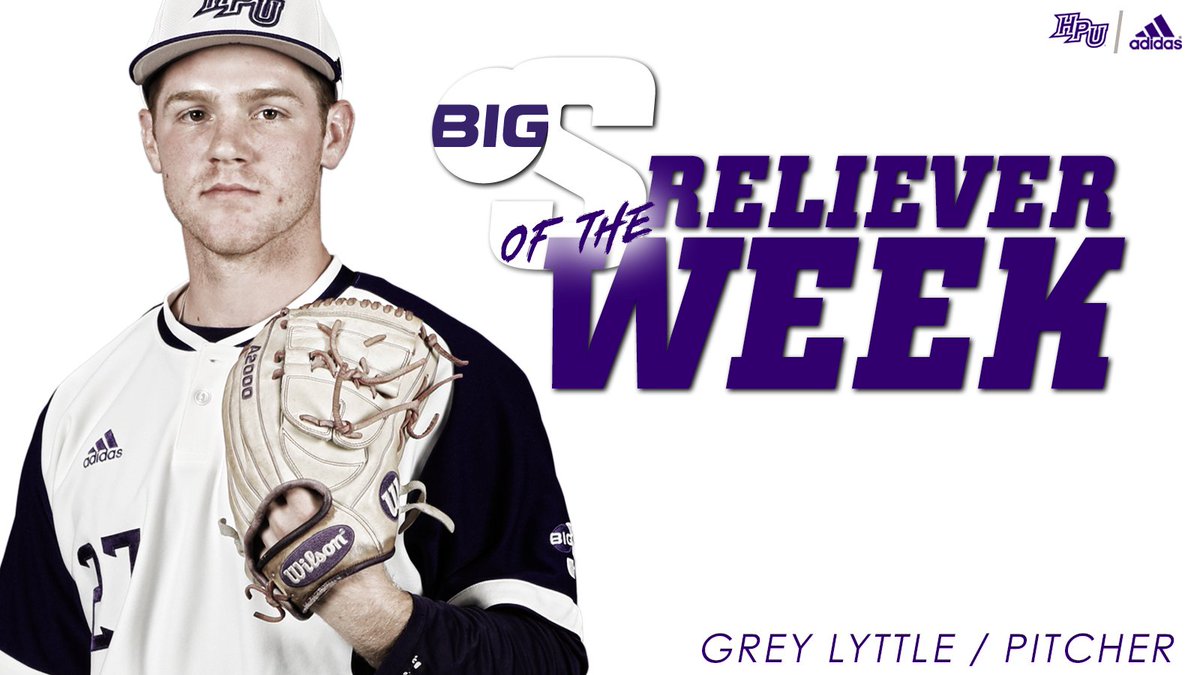 Nothing but shutout baseball for this guy in 2019. Congrats to <a href="/GreyLyttle/">Grey Lyttle</a> this Monday's <a href="/BigSouthSports/">Big South Conference</a> Reliever of the Week #EarnIt

highpointpanthers.com/news/2019/3/4/…