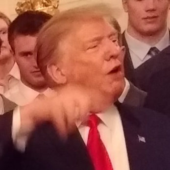 Donald Trump, oblivious