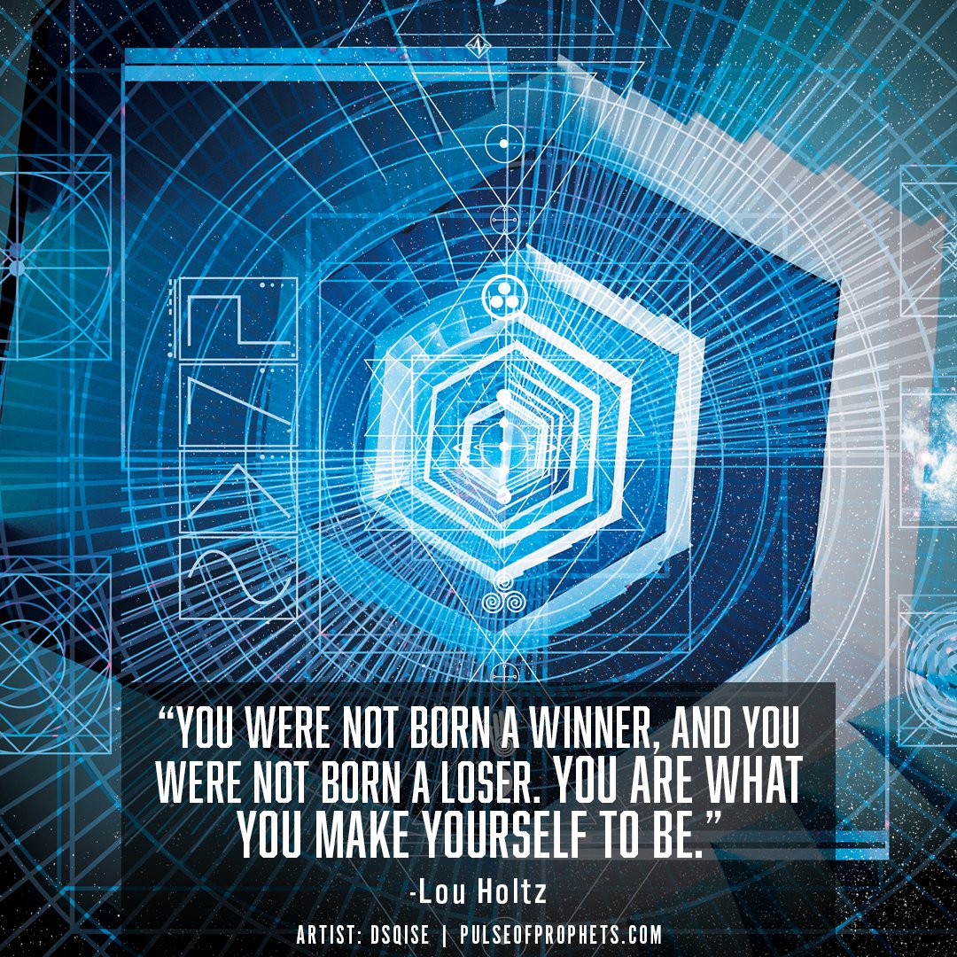 PulseofProphets's tweet photo. "You were not born a winner, and you were not born a loser. You are what you make yourself to be.” - Lou Holtz
-
Take this with you through the week. 
-
Art by: @dsqise 
-
#WeeklyWisdom #MondayMotivation #Quotes #PulseOfProphets #LouHoltz #DSQISE #ArtQuotes #Motivate #Inspire https://t.co/8hIuNiHICE