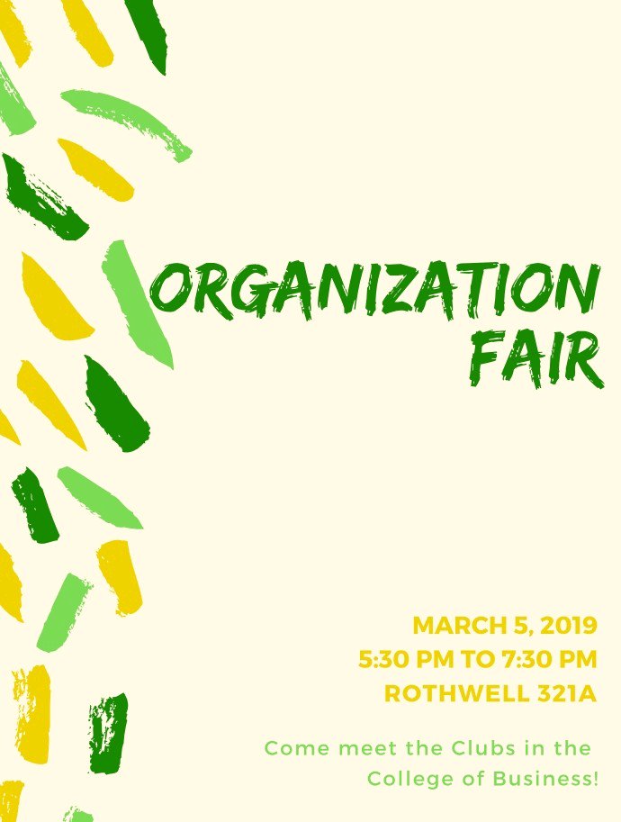 EnactusATU's tweet photo. TOMORROW!! Please come out and learn about the clubs in the College of Business! https://t.co/WnaBhDMfdx