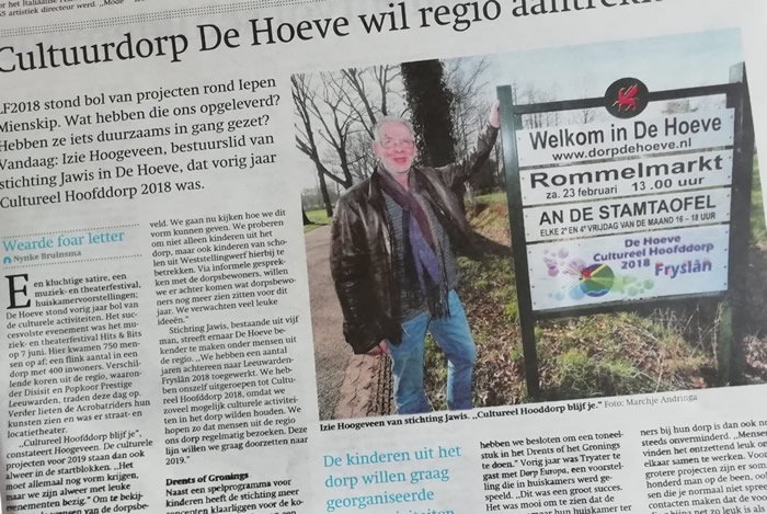 Dorp de Hoeve - Nieuws - Chd2018 - Cultuurdorp De Hoeve Wil Regio Aantrekken dorpdehoeve.nl/nieuws/chd2018…