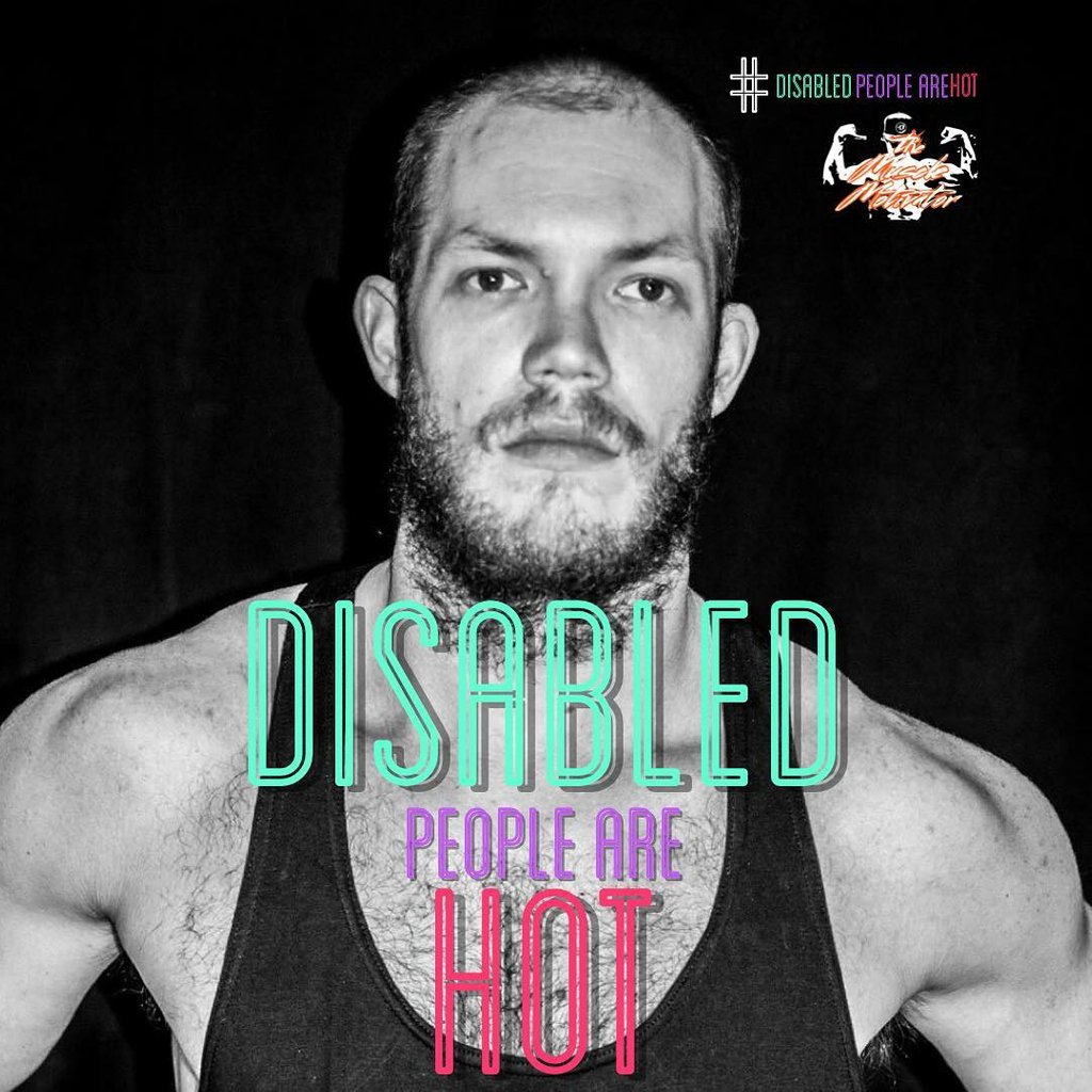 crippingupsex's tweet image. RG: @themusclemotivator
This movement is going around. Everyone should feel desirable. #nolabeldefinesme #disabledpeoplearehot #cerebralpalsy
