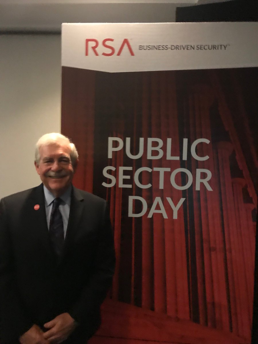 NASCIO's tweet photo. NASCIO Executive Director Doug Robinson is in San Francisco at #RSAC #RSAgov Public Sector Day talking about all things #stateofcyber with @DeloitteGov and @OITColorado. @RSAsecurity https://t.co/Gk3cvM9A9L https://t.co/EnfIbLFrS9