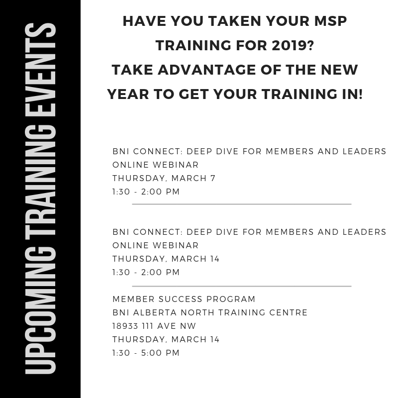 MastersBNI's tweet photo. Have you taken your MSP Training for 2019? Go to https://t.co/uovvVqENGA to register! #Training https://t.co/LgOcQX0cLw