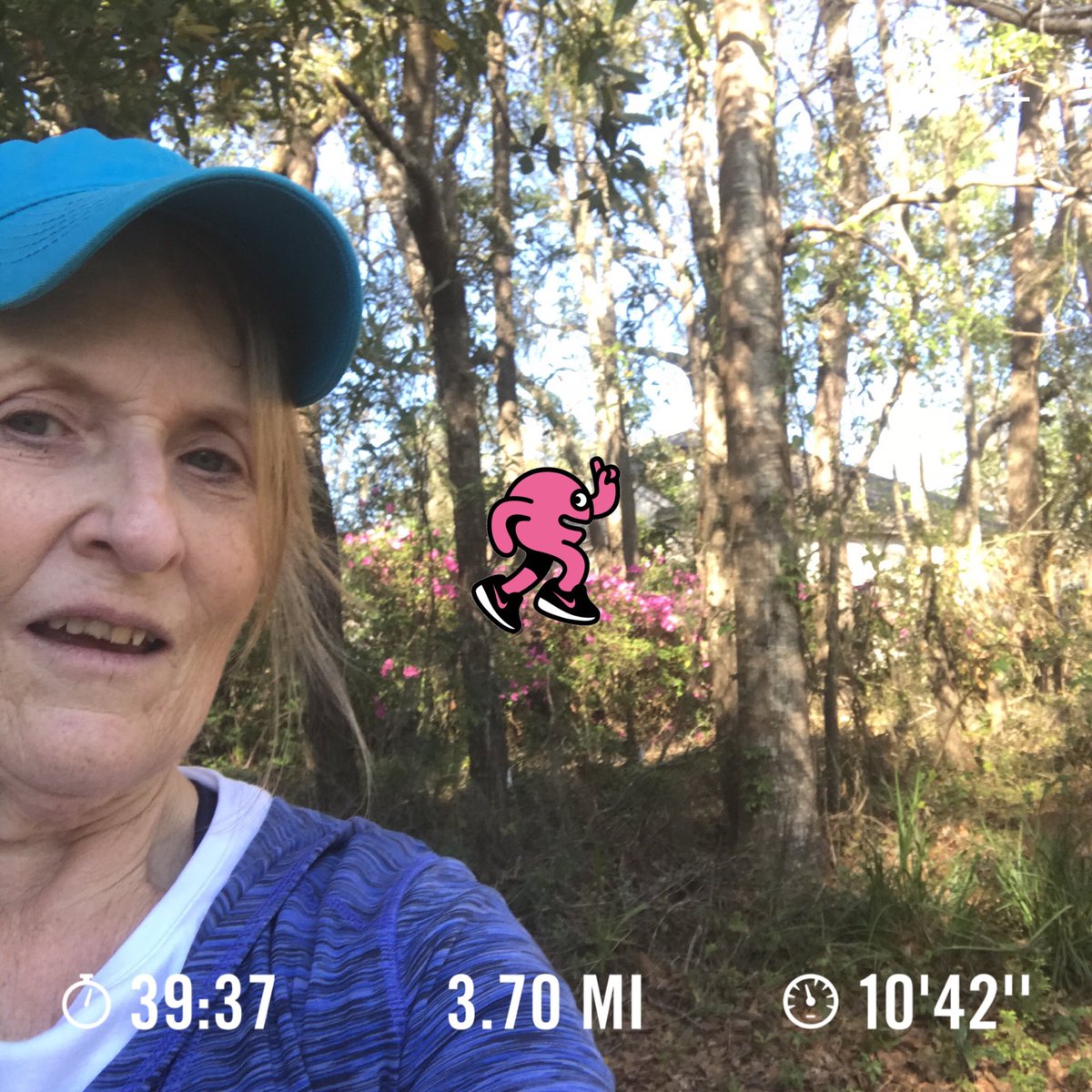 Another beautiful day to run in
North Florida 💥🏃‍♀️
Did #MPC M2W1D1 this morning 
Loving everything about it💪🏻👊🏻‼️(mostly..)😉❤️
⁦@MyPeakChallenge⁩ ⁦@SamHeughan⁩ 
⁦@ana_cfmonteiro⁩ ⁦@isabelleBenoitm⁩ ⁦@MagicFeast⁩
#MPC2019
#PeakerForLife
