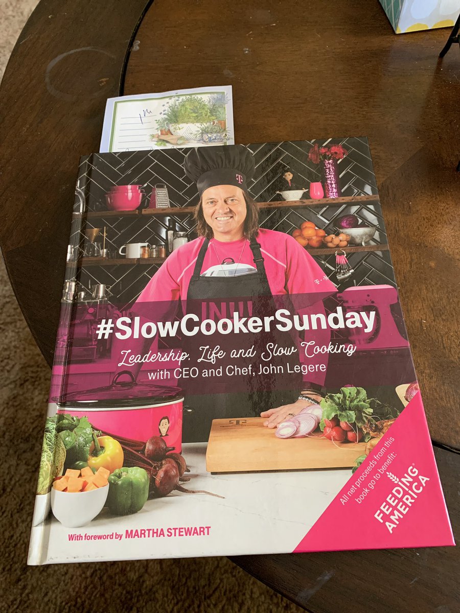 TBI_Dad's tweet photo. #SlowCookerThursday is my plan this week @JohnLegere courtesy of this fun book.
Slow cookers are very #SevereTBI friendly methods of wonderful flavors, for me!! Your book could score your brand some more favor with me 😃
#TBIx2 #Survivor #Age100 #PrayformePlease #Thankyou https://t.co/V5Aawlb5PS