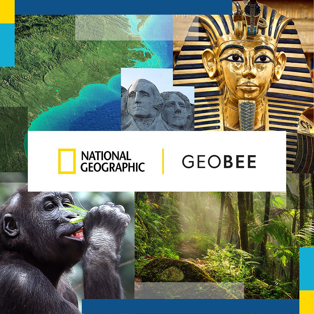 NatGeoEducation's tweet photo. Congrats to all of our school champions advancing to the next level of the #NatGeoBee! Check in on your state qualifiers here: https://t.co/QiyFr2AQGI. https://t.co/VqDTlO0NCa