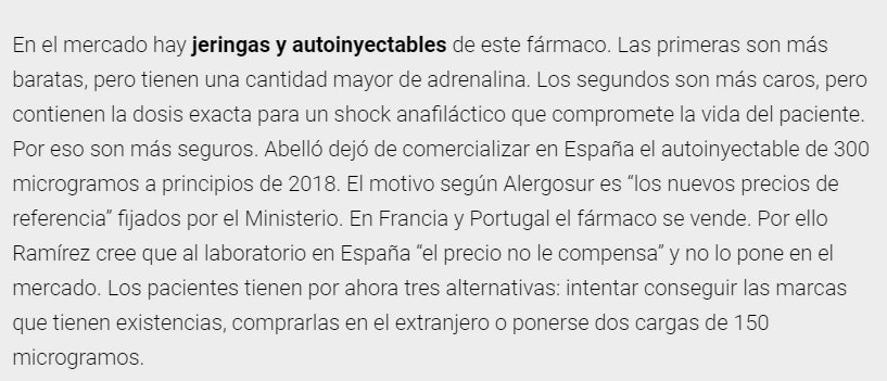 AlergoMalaga's tweet photo. Faltan más de 400 fármacos de uso común para su dispensación en farmacia, entre ellos hay problemas de suministro en las adrenalinas autoinyectables. @SEAIC_Alergia @AsocAvanzax @AEPNAA1 @aexaal @AVAIC_1 @scaic_cat @alerguada @vithas @Dr_Becquer https://t.co/b4ME8HLZQw https://t.co/3yMSzv2FYH