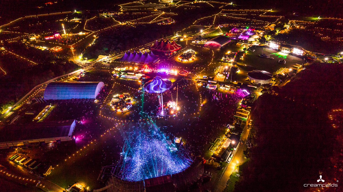 #Creamfields we see you! 🎇✨