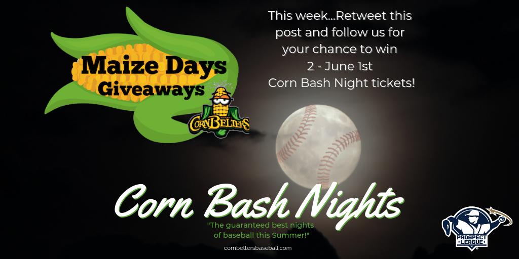 Normal_Baseball's tweet image. 🌽Maize Days Giveaways🌽
This week we've got 2 tickets to one of the best nights of baseball for you to try to win! Retweet this post &amp;amp; follow us for your chance to win. Winner announced Friday
Check out our website for more "Corn Bash Night" details.
ow.ly/1duD50mzlhQ