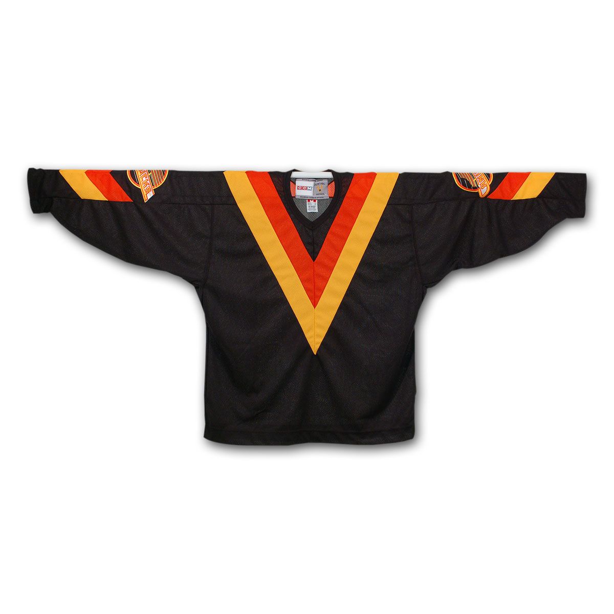NineStick's tweet photo. The @Canucks "Flying V" jersey is arguably the ugliest ever made according to sports fans. But damn, this stick is hot! 🔥🔥🔥 Thoughts?  Add it to your collection now! https://t.co/ufOefI9QhN #canucks #vancouver #flyingv #uglyjersey #nhl #vintage #retro #handcrafted #hockeystick https://t.co/1Oc9SfR64b