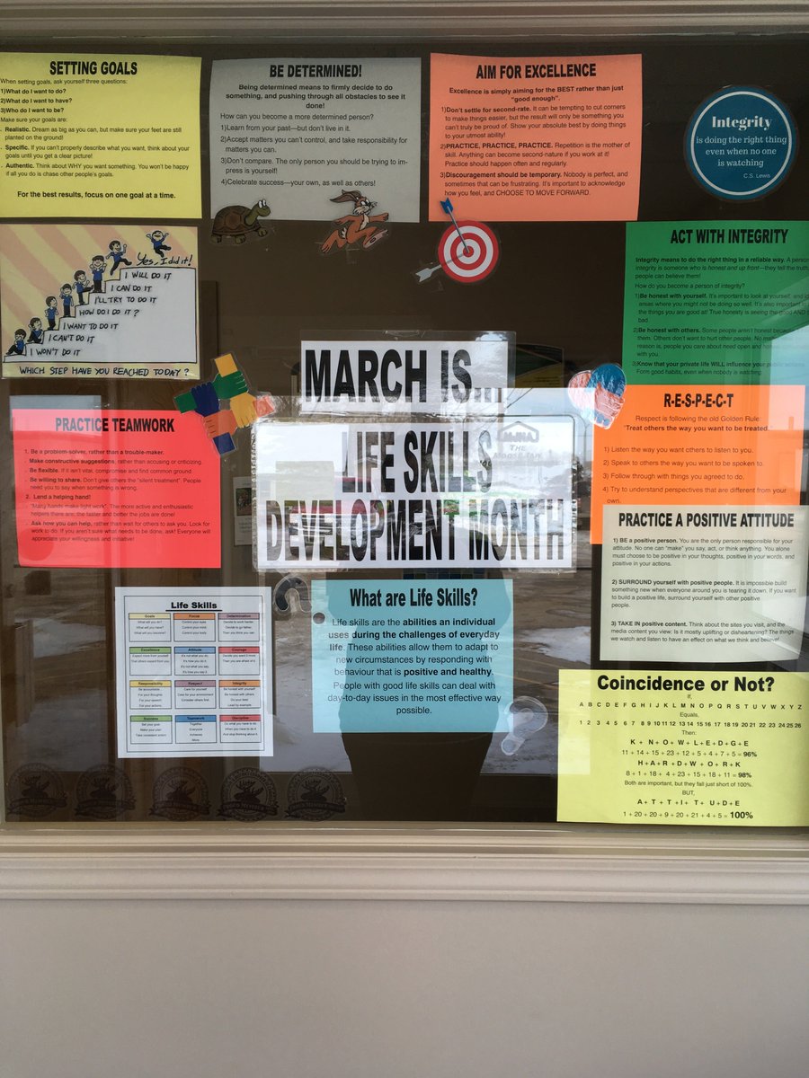 March is Life Skills Development Month at the MJHA office! To find out more, call the MJHA office (306)69-4055. #motivationmonday #lifeskills