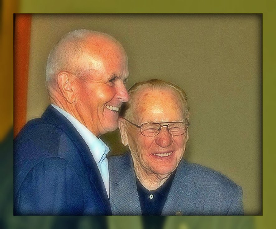Berger_BYTES's tweet photo. Arguably the two greatest #Leafs of all time: Dave Keon (left) and the late Johnny Bower. Won four Stanley Cups in the 1960's.💙 https://t.co/1SMUwbyYzA
