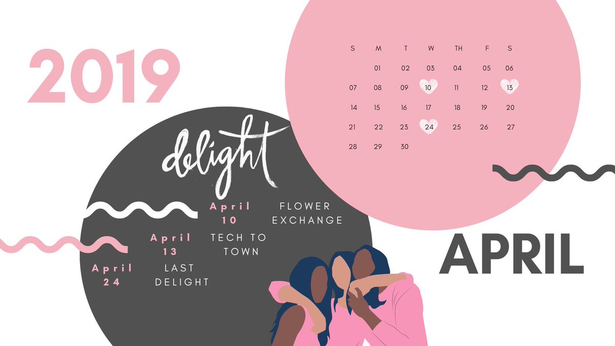 delight_ttu's tweet photo. Here’s the April schedule!! https://t.co/6WqgMzRaHO