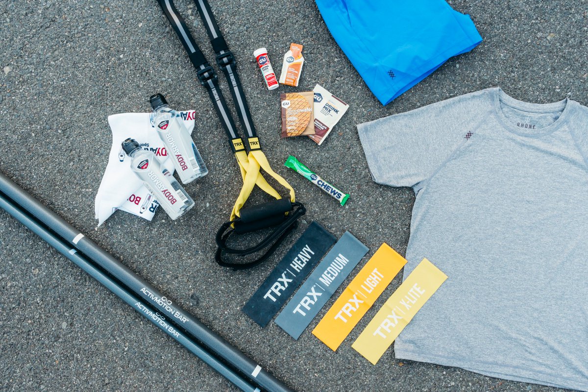rhone's tweet image. We’ve teamed up with @DrinkBODYARMOR, @GUEnergyLabs, @TRXtraining and @ActivMotionBar to gift 5️⃣ lucky winners a prize pack worth over $850!

Enter now at get.trxtraining.com/trainoutside ! 

Good luck! Giveaway ends 3/25. Full rules on entry page. 

#TRX #Made2Move #wheninrhone