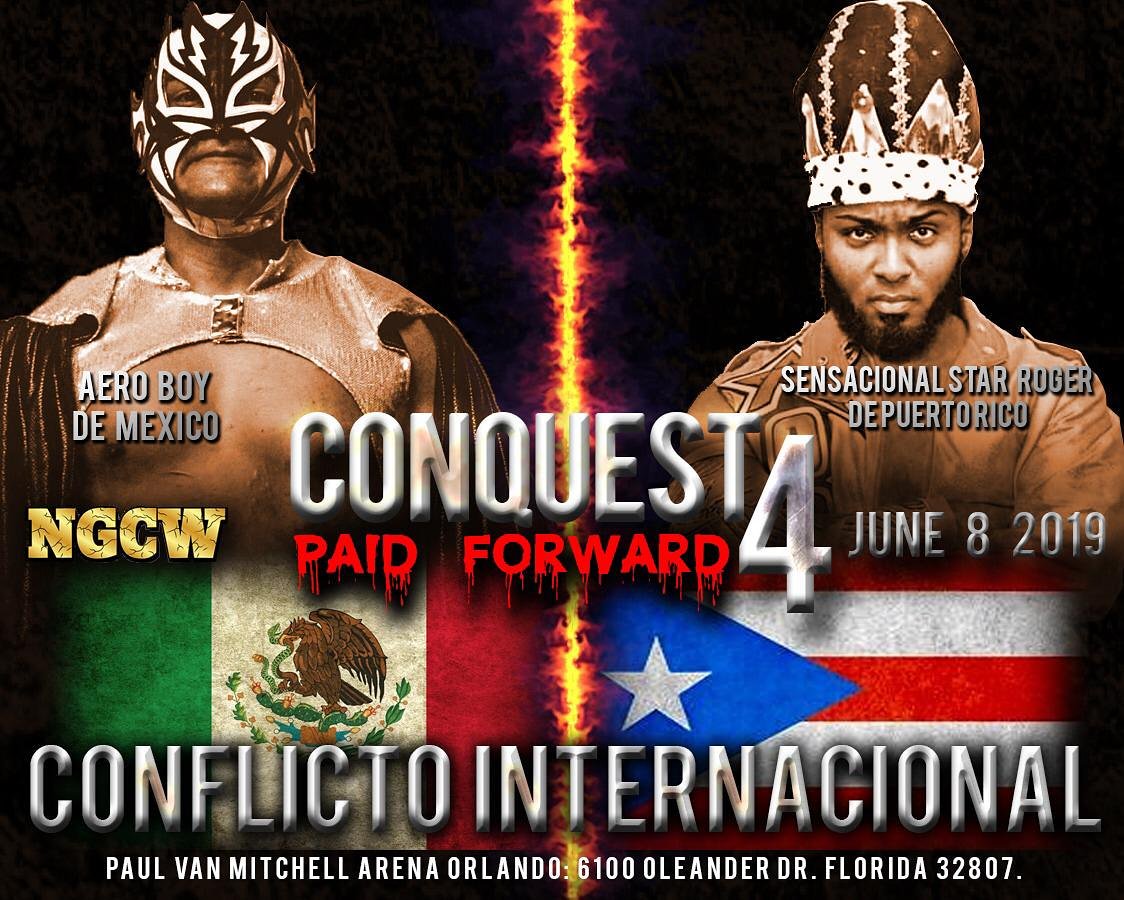 el_sensacional's tweet photo. @aeroboyoficial vs #StarRoger @NGCW4 #TheKingOfThisGeneration https://t.co/1JZVuTovLA