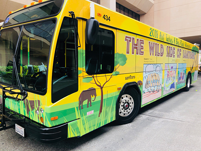warrenslocum's tweet photo. Calling all artists from 1st-12th grade!  Design artwork for a @samtrans bus and watch your art move across our County – the deadline is April 5th. https://t.co/5zOl0vnACO https://t.co/fGMtHwbHyc
