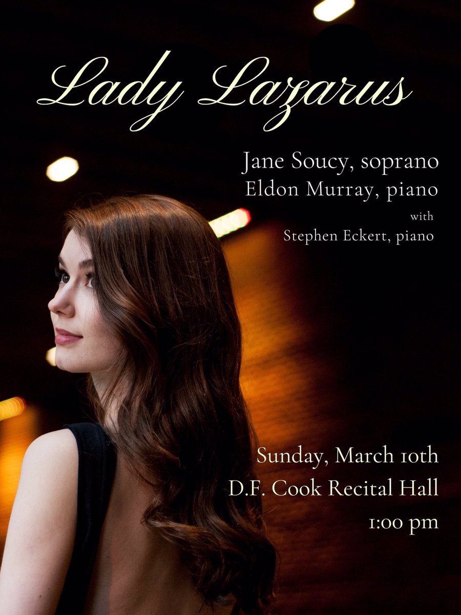 Where did those 4 years go?  Looking forward to Sunday when <a href="/janeyjoop/">calamity jane</a> brings the ruckus in her Mun Music Graduation Recital.